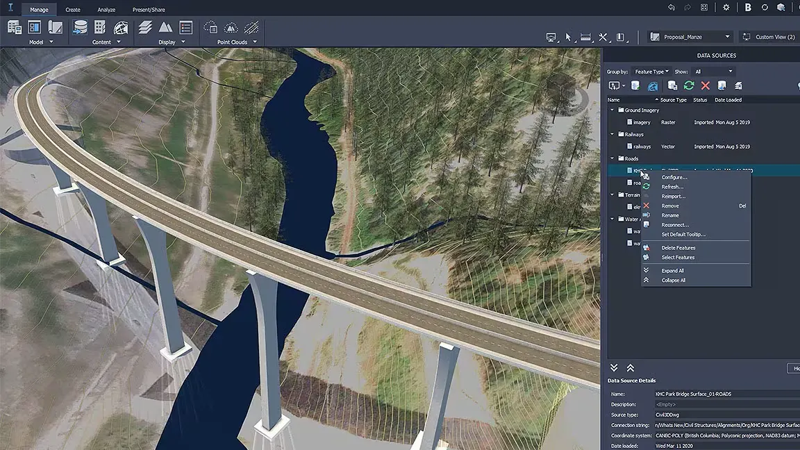 Modélisation numérique d’un ouvrage routier
